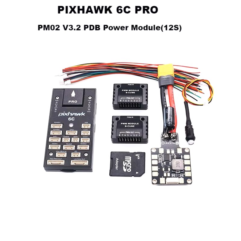 Drone Power Distribution Board - Controlador de Voo Autopilot PIXHAWK 6C