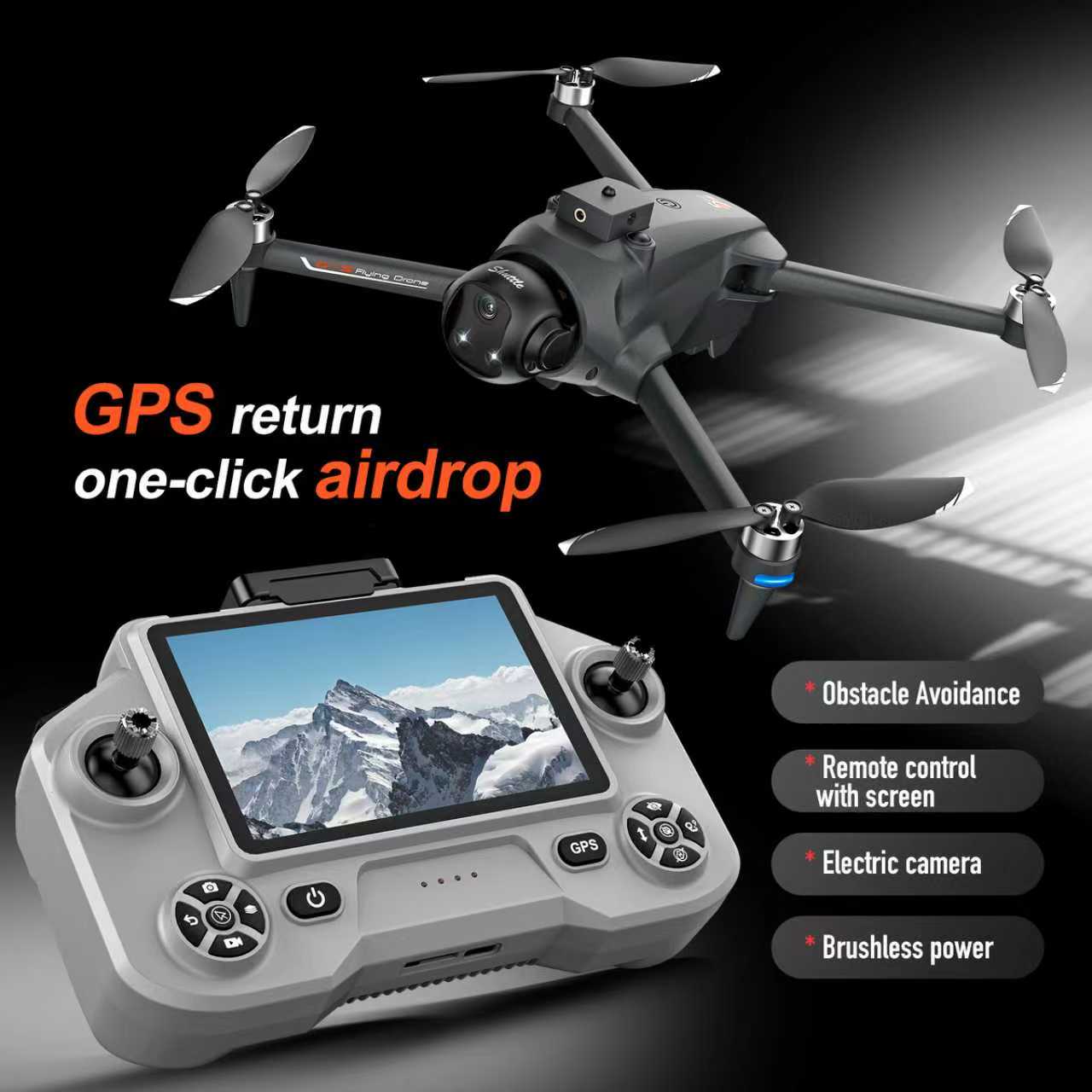 Drone Gps Mount - Drone Quadcopter FPV GPS YL059 com