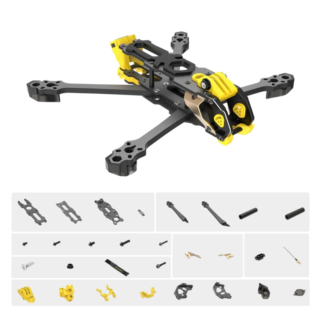Kit de quadro Mario 5, versão  - Drone Frame avaliação e preço