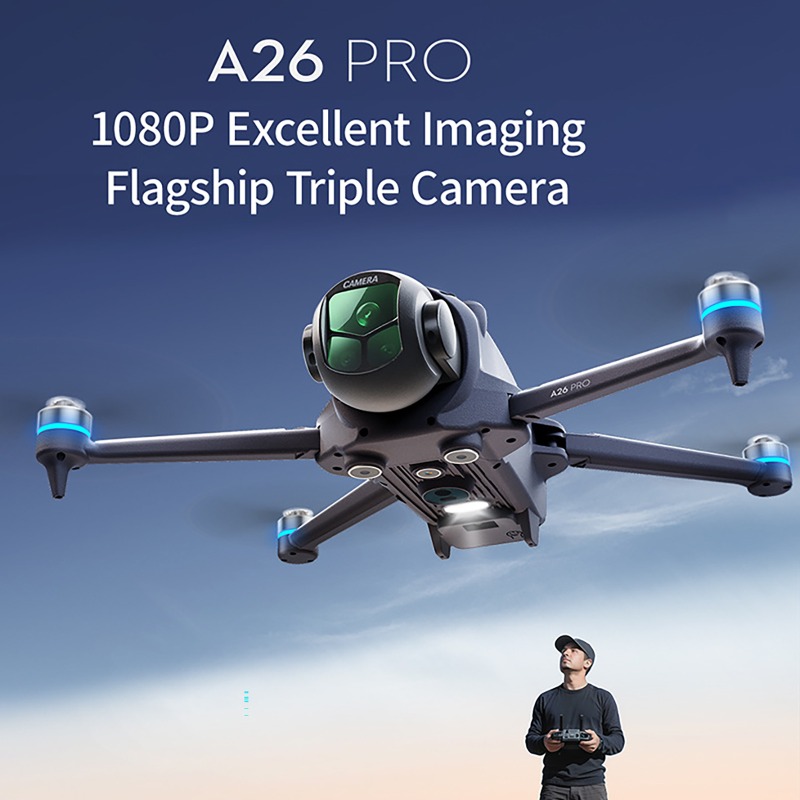 Drone GPS A26 Pro com Controle - Drone Gps Mount avaliação e preço