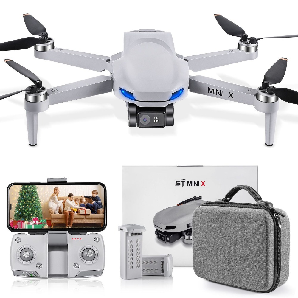Drone MiniX Global! 4K UHD e e - Drone Gimbal avaliação e preço