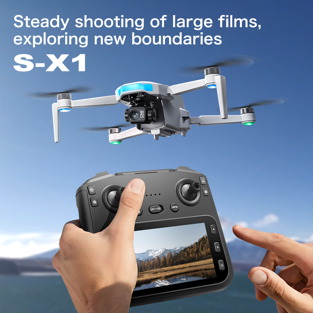 Drone Aéreo Original S-X1 GPS  - Drone Gps Mount avaliação e preço