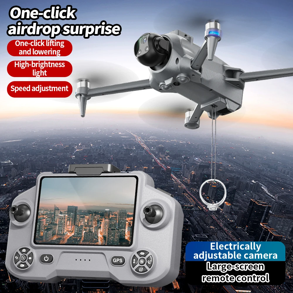 Drone DJI 4K Profissional 2025 - Drone Gps Mount avaliação e preço