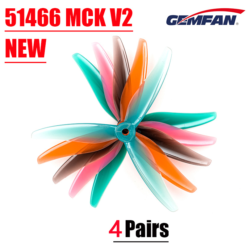4 pares GEMFAN 51466 MCK 5 pol - Drone Battery Strap avaliação e preço