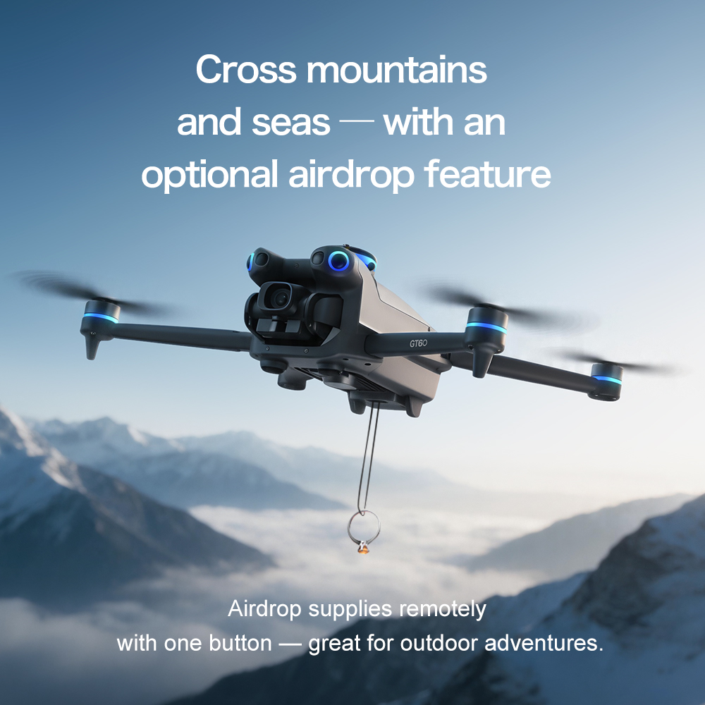 Drone Quadricóptero RC Dobráve - Drone Gps Mount avaliação e preço