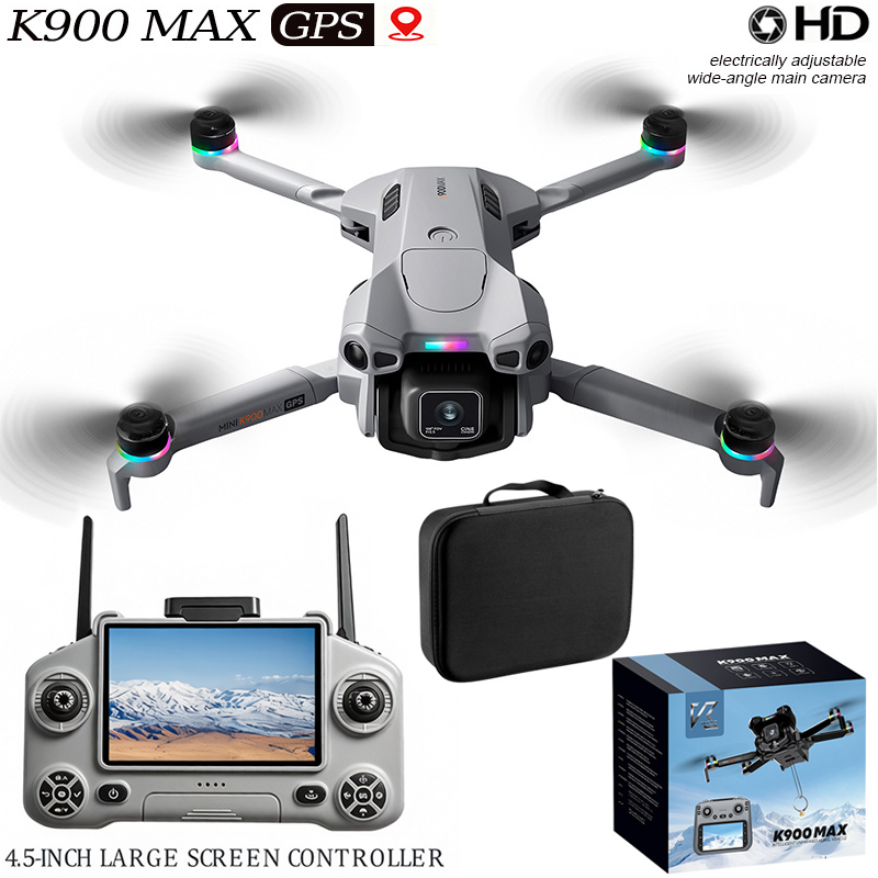 Kit de Drone K900 Max com Cont - Drone Gps Mount avaliação e preço