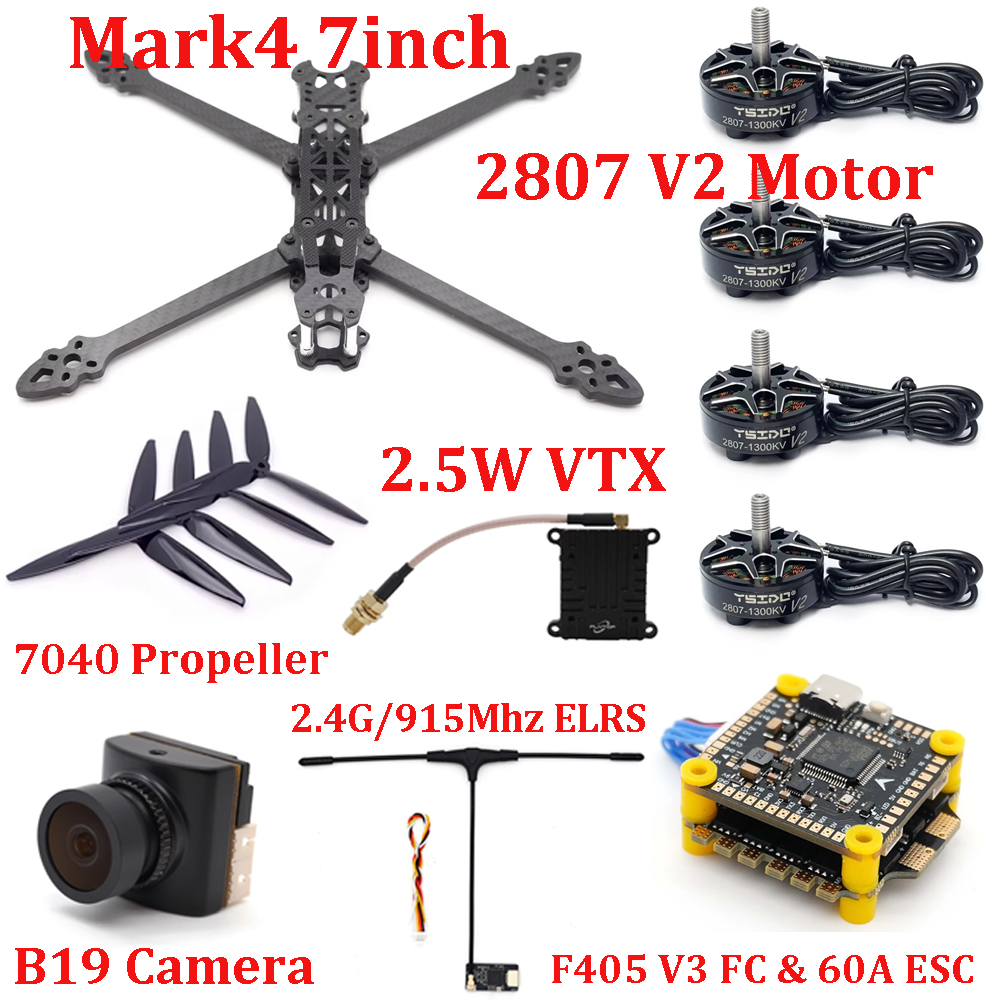 Kit de Quadro Mark4 de 7 poleg - Drone Power Distribution Board avaliação e preço